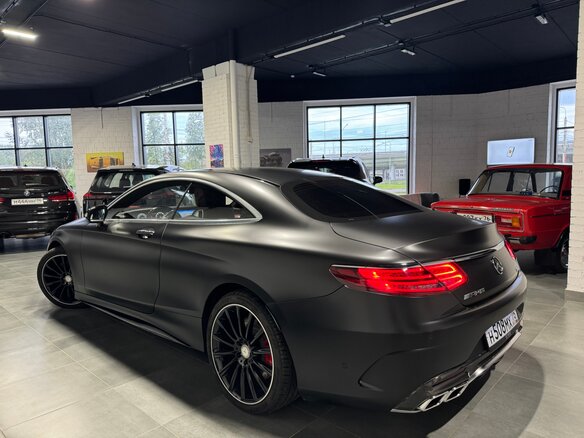 2015 Mercedes-Benz S-Класс 500 VI (W222, C217), чёрный - вид 4