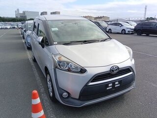 2015 Toyota Sienta II, серый, 1450000 рублей, вид 2