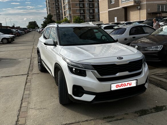 2020 Kia Seltos I, белый, 2200000 рублей