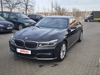2015 BMW 7 серии Long 730Ld xDrive VI (G11/G12), чёрный, 3150000 рублей, вид 2