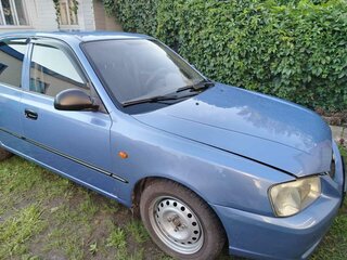 2006 Hyundai Accent ТагАЗ II, фиолетовый, 350000 рублей, вид 5