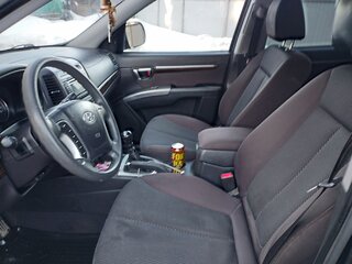 2010 Hyundai Santa Fe II, чёрный, 1450000 рублей, вид 3