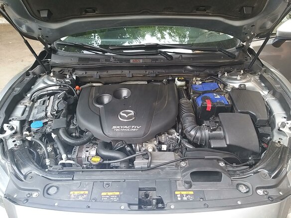 2014 Mazda 6 III (GJ), серебристый, 1600000 рублей - вид 7