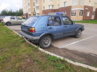 1990 Volkswagen Golf II, синий, 130000 рублей, вид 5