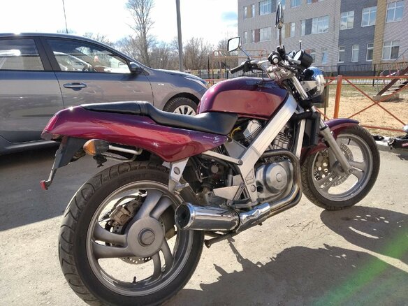 1999 Honda Bros, пурпурный, 438000 рублей - вид 20
