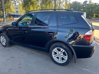 2008 BMW X3 25i I (E83) Рестайлинг, чёрный, 1200000 рублей, вид 5