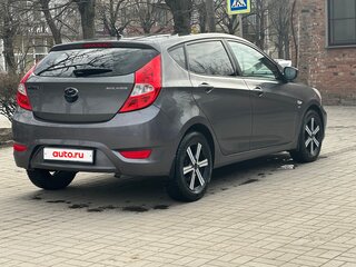2014 Hyundai Solaris I, чёрный, 995000 рублей, вид 4