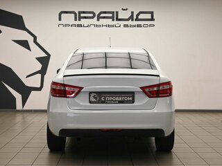 2017 Lada (ВАЗ) Vesta I, белый, 645000 рублей, вид 4