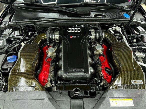 2013 Audi RS 4 III (B8), чёрный, 4900000 рублей - вид 18