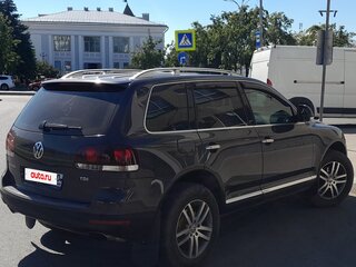 2008 Volkswagen Touareg I Рестайлинг, чёрный, 1450000 рублей, вид 2