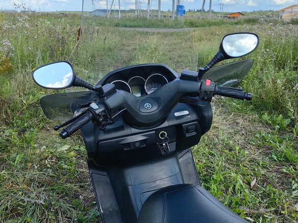 2004 Yamaha Majesty 400, синий, 240000 рублей - вид 21