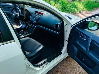 2010 Mazda 6 II (GH) Рестайлинг, белый, 910000 рублей, вид 2