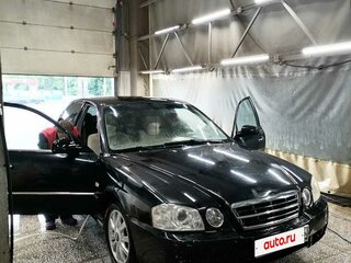 2005 Kia Magentis I Рестайлинг, чёрный, 280000 рублей, вид 1