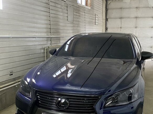 2013 Lexus LS 460 IV Рестайлинг 2, синий, 3150000 рублей - вид 1