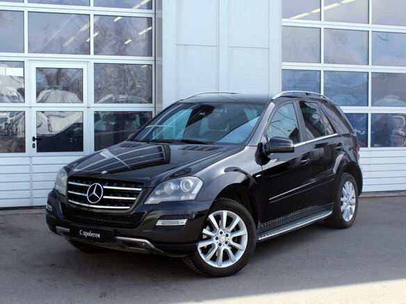 2011 Mercedes-Benz M-Класс 350 II (W164) Рестайлинг, чёрный