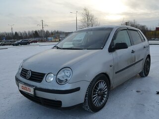 2004 Volkswagen Polo IV, серебристый, 280000 рублей, вид 1