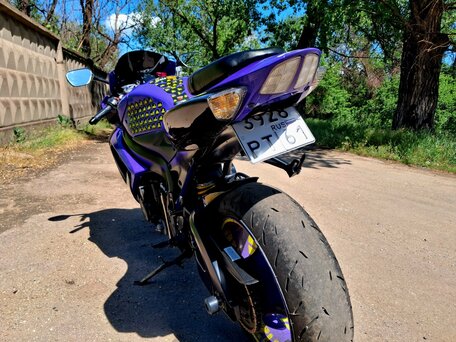 2006 Suzuki GSX-R 600, фиолетовый, 450000 рублей, вид 4