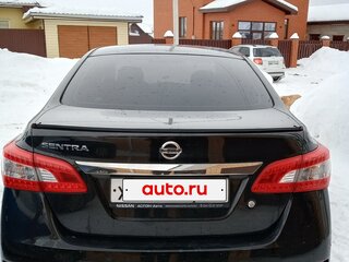 2015 Nissan Sentra VII (B17), чёрный, 910000 рублей, вид 3