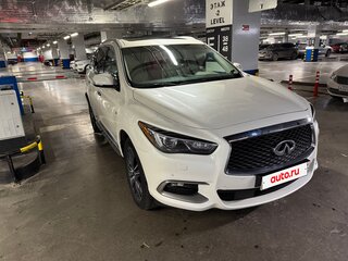2018 Infiniti QX60 I Рестайлинг, белый, 2600000 рублей, вид 3