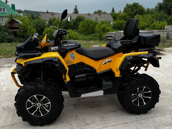 2020 Stels ATV-850 Guepard Trophy, жёлтый, 900000 рублей - вид 9