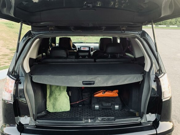 2009 Mitsubishi Outlander II Рестайлинг, чёрный, 1550000 рублей - вид 6