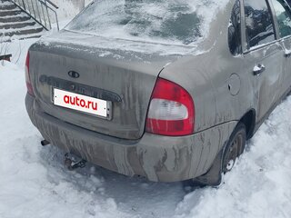 2007 Lada (ВАЗ) Kalina I, серый, 130000 рублей, вид 4