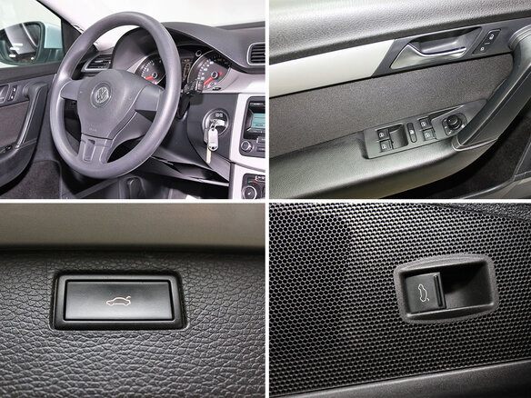 2011 Volkswagen Passat B7, серебристый - вид 8