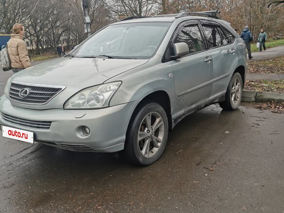 2007 Lexus RX 400h II Рестайлинг, серебристый, 1429000 рублей