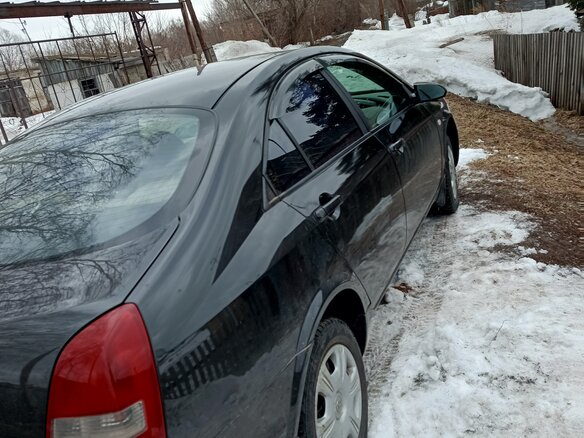 2002 Nissan Primera III (P12), чёрный, 450000 рублей - вид 5