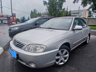 2007 Kia Spectra I Рестайлинг 2, серебристый, 290000 рублей, вид 3