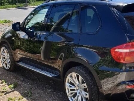 2008 BMW X5 30i II (E70), чёрный - вид 2