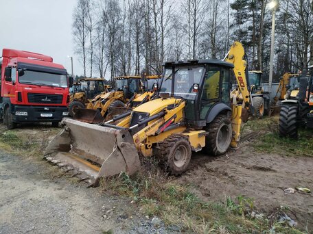 2022 New Holland B80B, жёлтый, 5333100 рублей, вид 1