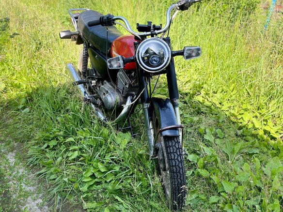 1987 Minsk (Минск) М 125, красный, 30000 рублей