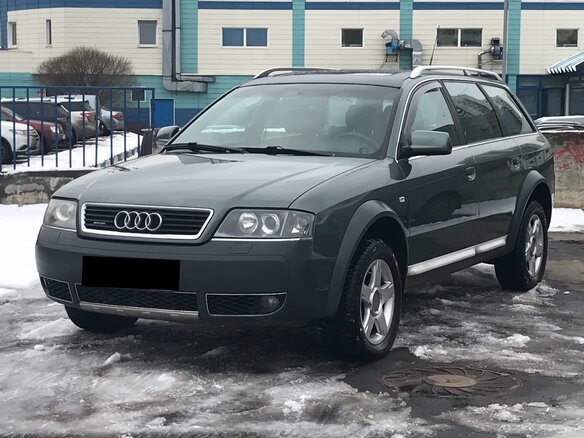 2001 Audi A6 allroad I (C5), зелёный