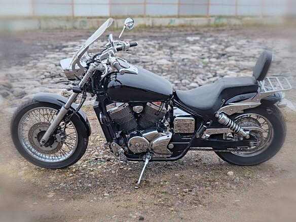 2002 Honda Shadow 750, чёрный, 430000 рублей - вид 5