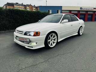 1998 Toyota Chaser VI (X100) Рестайлинг, белый, 1410000 рублей, вид 1