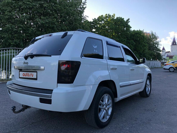 2008 Jeep Grand Cherokee III (WK), белый - вид 7