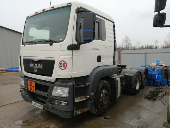 2011 MAN TGS, белый - вид 1