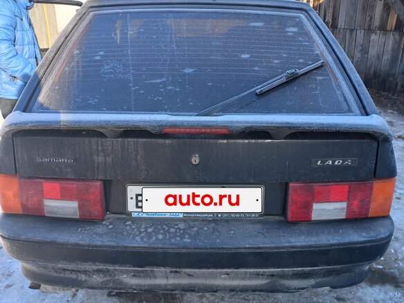 2007 Lada (ВАЗ) 2114, чёрный, 155000 рублей - вид 1
