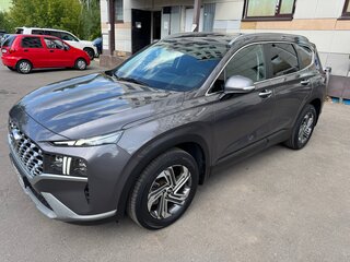 2021 Hyundai Santa Fe IV Рестайлинг, серый, 3000000 рублей, вид 1