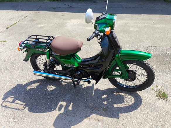 2000 Yamaha Mate, зелёный, 80000 рублей - вид 1