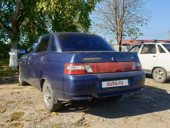 2012 Lada (ВАЗ) 2110 Богдан, синий - вид 3