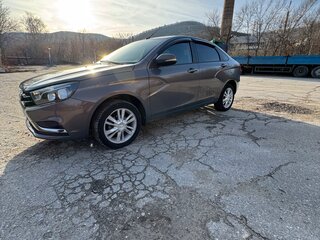 2016 Lada (ВАЗ) Vesta I, серый, 730000 рублей, вид 4