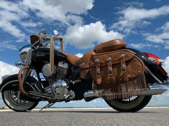 2015 Indian Chief Vintage, чёрный, 1300000 рублей - вид 15