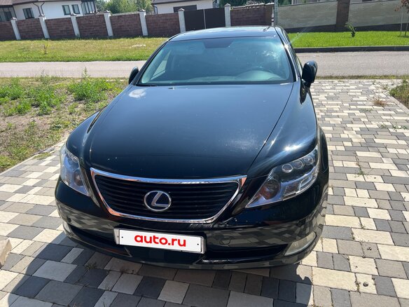 2008 Lexus LS Long 600h L IV, чёрный, 1650000 рублей - вид 2