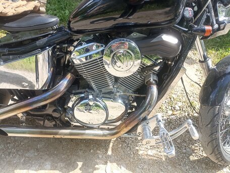 1994 Honda Steed 400, чёрный, 350000 рублей, вид 2