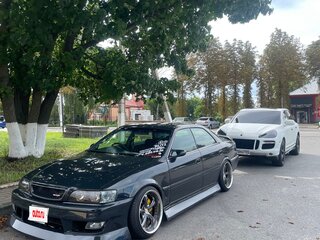 1996 Toyota Chaser VI (X100), чёрный, 1300000 рублей, вид 1