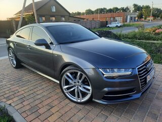 2015 Audi A7 I (4G) Рестайлинг, серый, 2990000 рублей, вид 3
