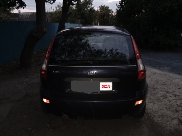 2007 Lada (ВАЗ) Kalina I, синий, 220000 рублей - вид 4
