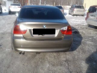 2007 BMW 3 серии 325i V (E90/E91/E92/E93), коричневый, 2000000 рублей, вид 3